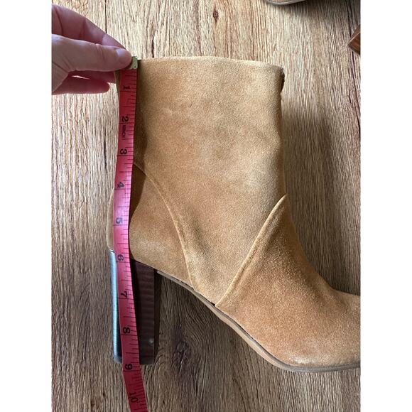 Franco Sarto Brown L-Pia Ankle Boots Size 8 - Picture 6 of 6